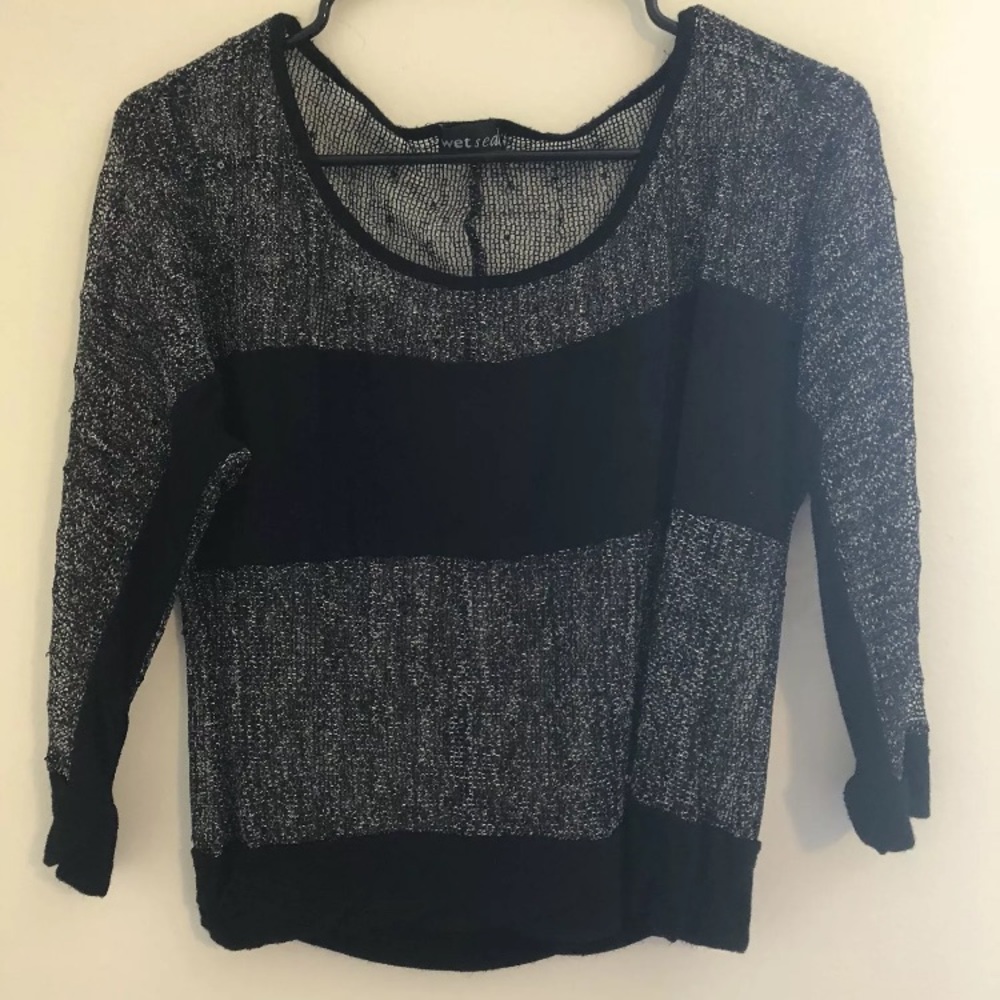 🌺 Wet Seal Black Color Shirt Top Women's size M